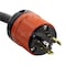 Ac Works SOOW; Cold Weather Extension Cord, 12 AWG, Indoor/Outdoor, 12/3, 1 Outlets, L5-20R, Black, Rubber L520PR-100 - alternate 2